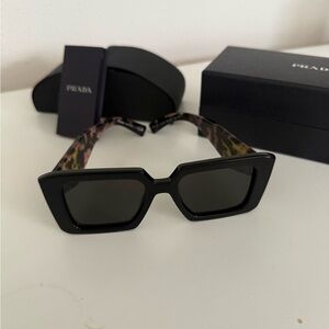 Prada Pink Tortouise Sunglasses